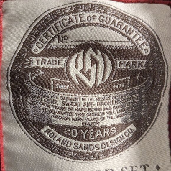 Roland Sands Maven CE Leather Jacket Oxblood - Picture 2 of 2